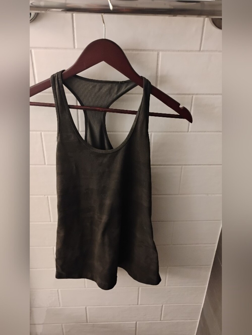 Lululemon Women's Camo Print Racerback Athletic Tank Top Fits Sz S
